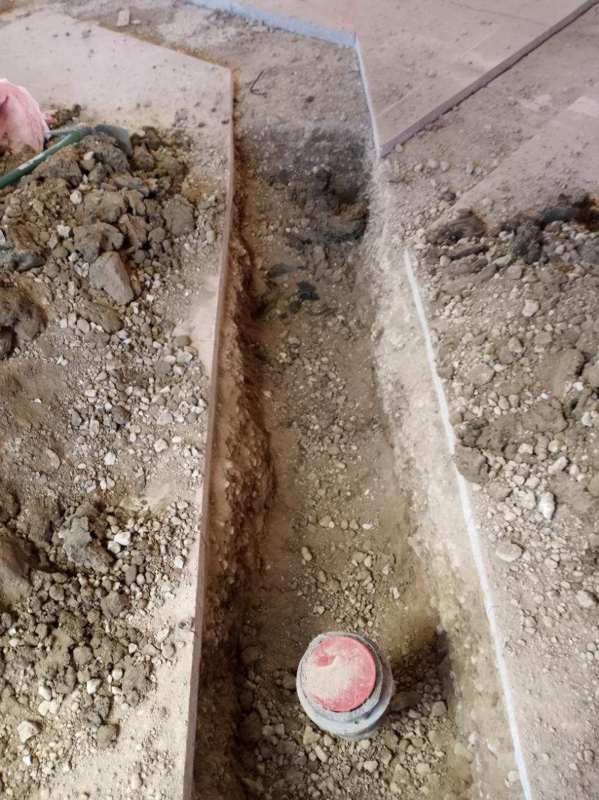 Warehouse deconstruction work