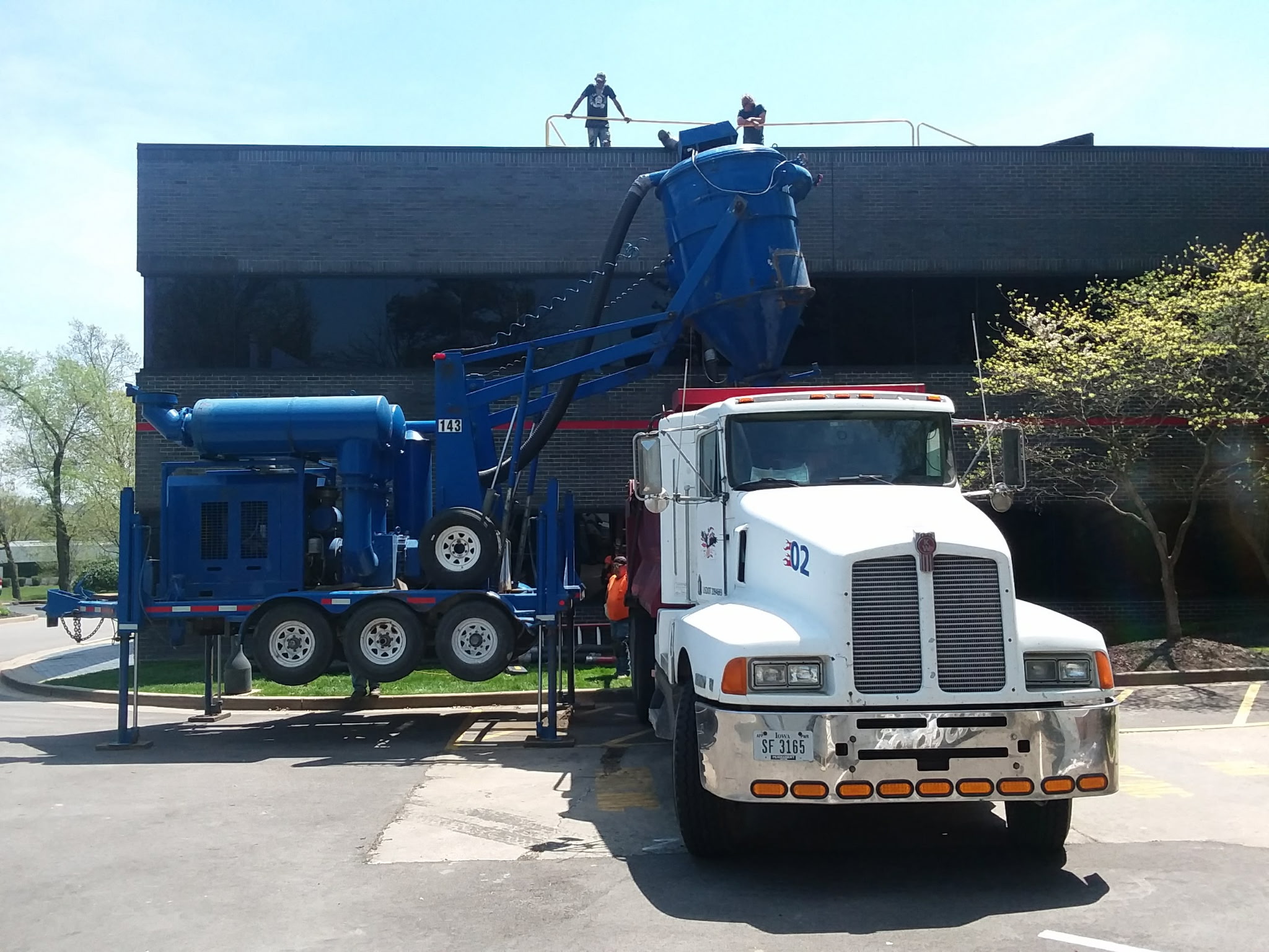 Retail space cleared and graded