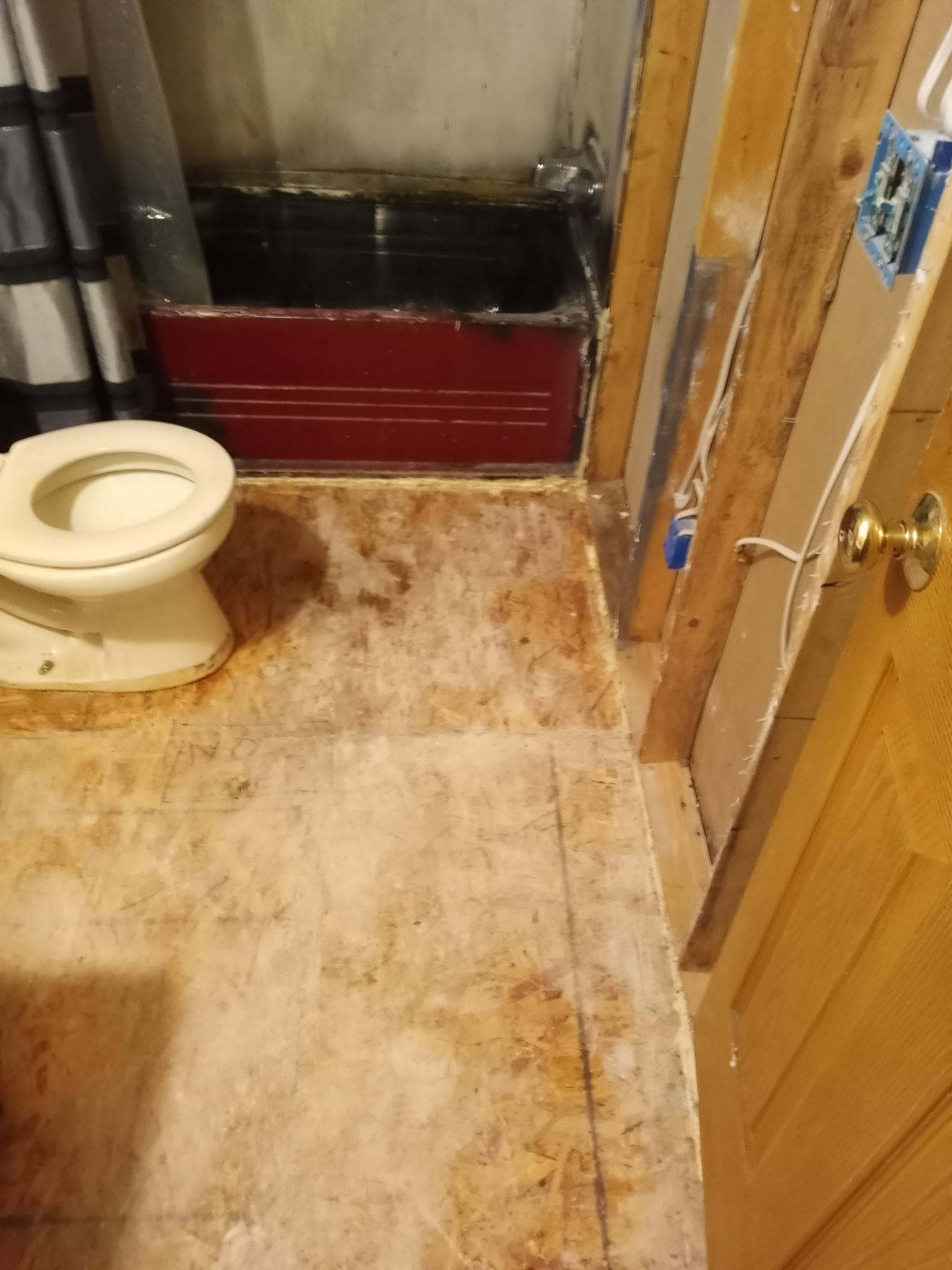 Bathroom strip-out